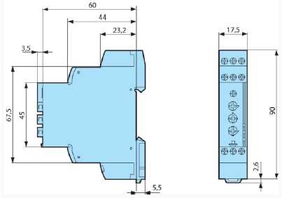 Location Circuit - Crouzet Syrline Chronos 2 Timers